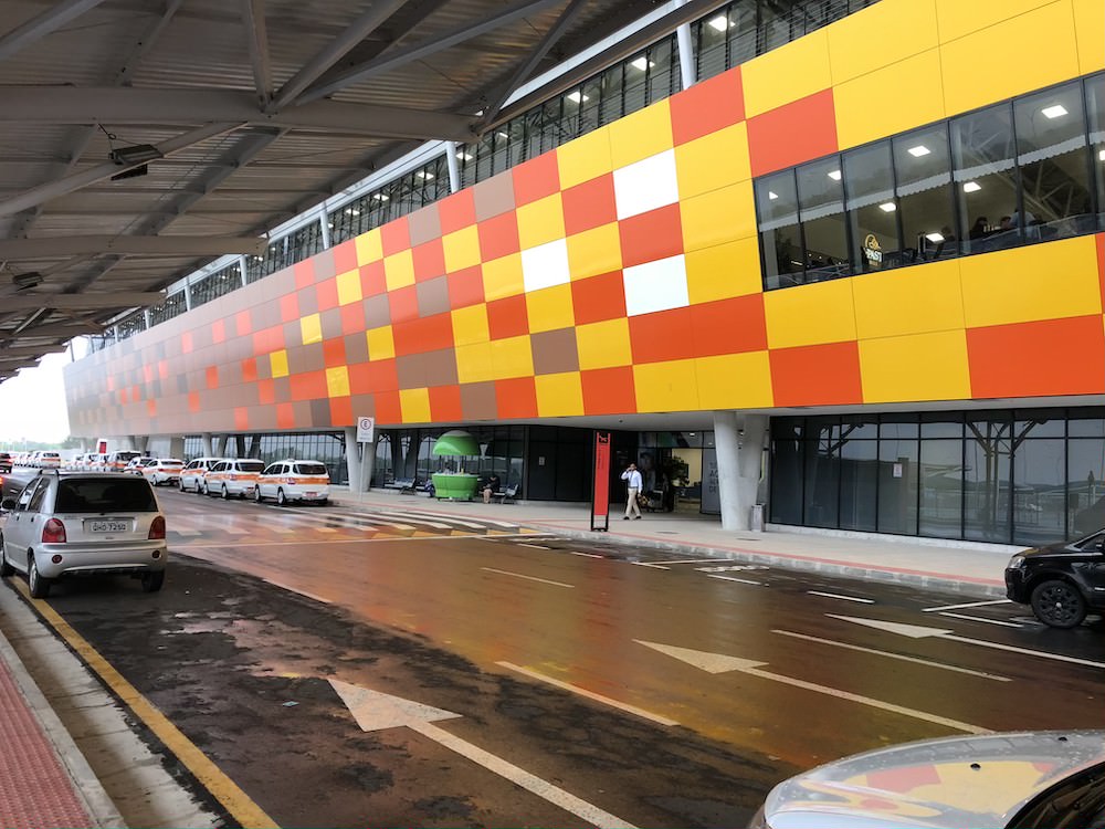 Chegada ao Aeroporto de Vitória